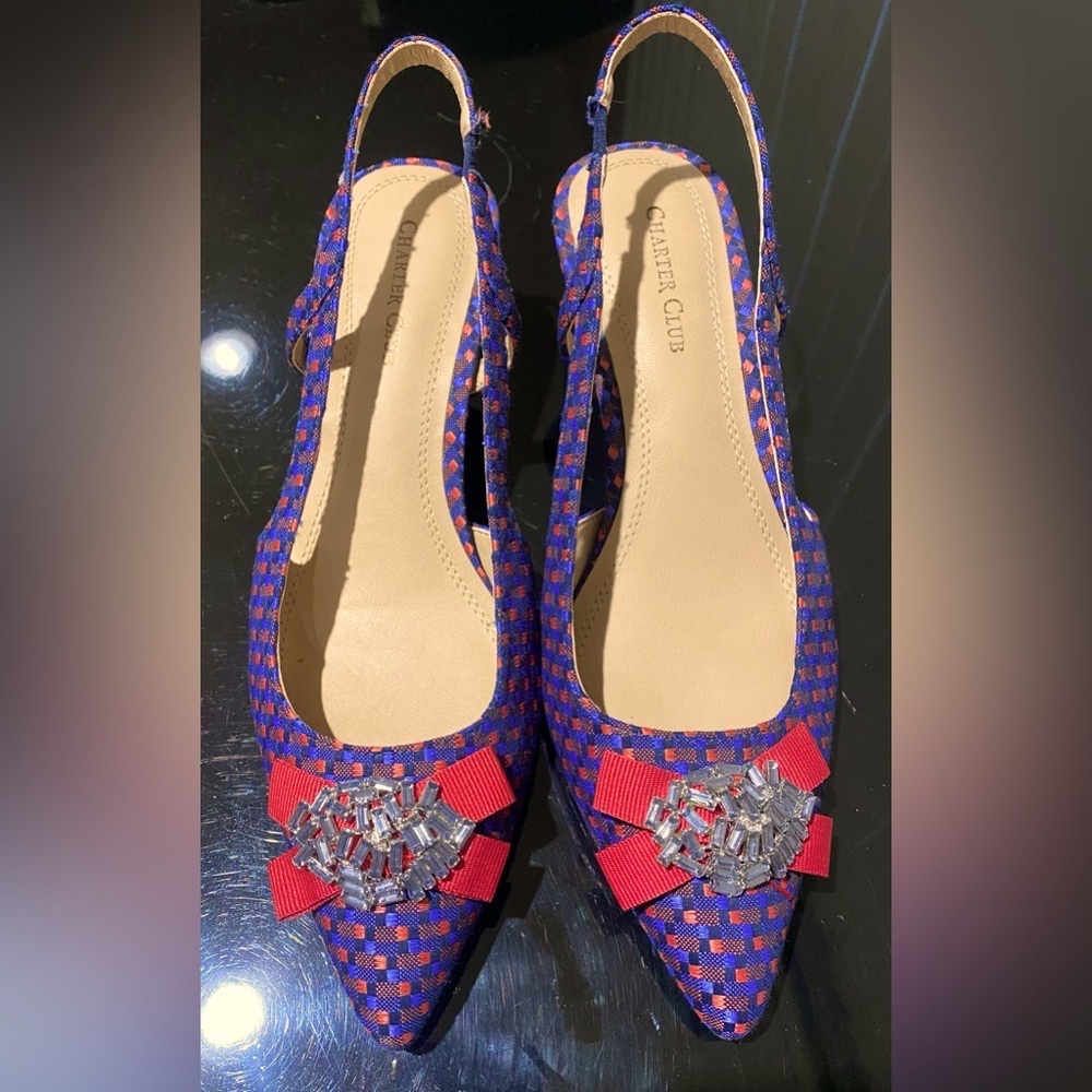 Kitten Heel Slingback Sandal
